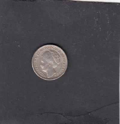 Beschrijving: 25 Cent WILHELMIN